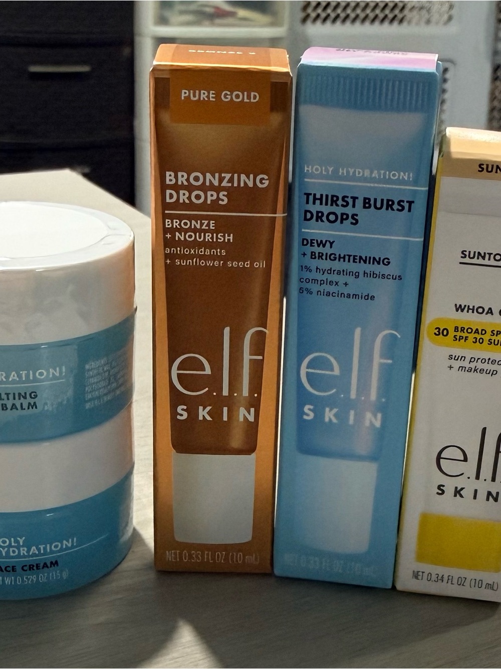 e.l.f. Holy Hydration Skincare Bundle 5pc New SPF Serum